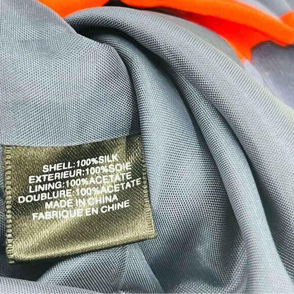 DOLCE VITA Silk Mini Bubble Skirt With Pockets In Red Floral Women’s Size XS - Picture 8 of 9